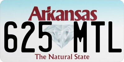 AR license plate 625MTL
