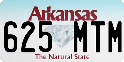 AR license plate 625MTM