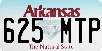 AR license plate 625MTP