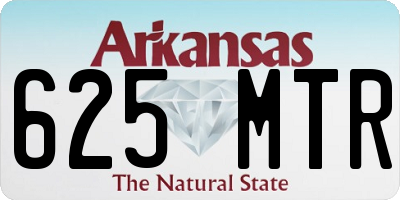 AR license plate 625MTR
