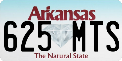 AR license plate 625MTS