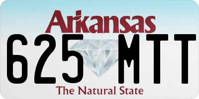 AR license plate 625MTT