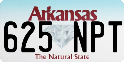 AR license plate 625NPT