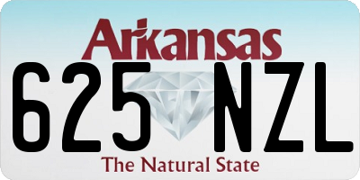 AR license plate 625NZL
