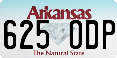 AR license plate 625ODP