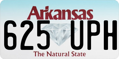 AR license plate 625UPH