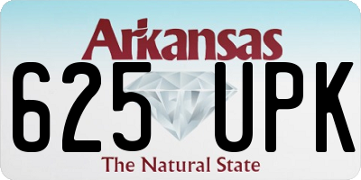 AR license plate 625UPK
