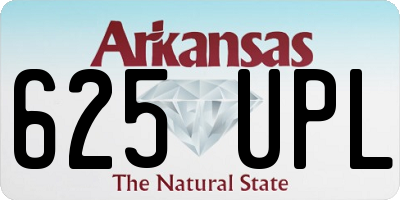 AR license plate 625UPL