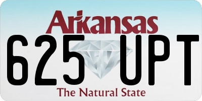 AR license plate 625UPT