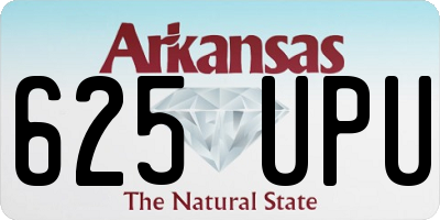AR license plate 625UPU