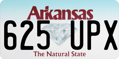 AR license plate 625UPX