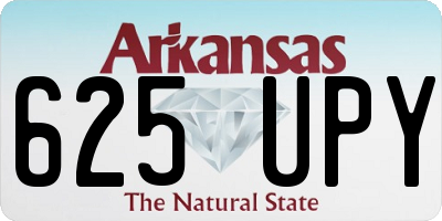 AR license plate 625UPY