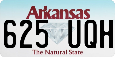 AR license plate 625UQH