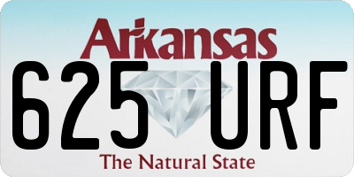 AR license plate 625URF