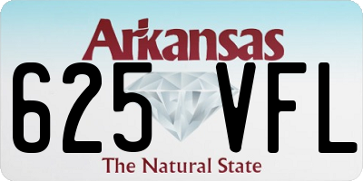 AR license plate 625VFL