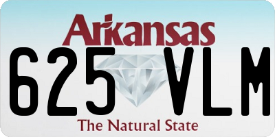 AR license plate 625VLM