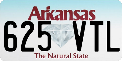 AR license plate 625VTL