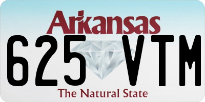AR license plate 625VTM
