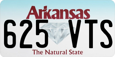 AR license plate 625VTS