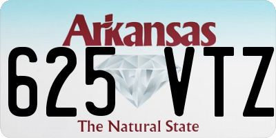 AR license plate 625VTZ