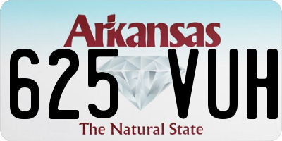 AR license plate 625VUH