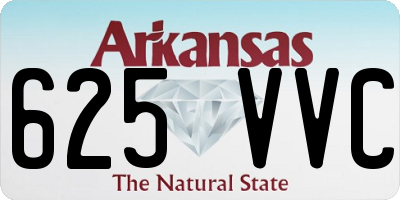 AR license plate 625VVC