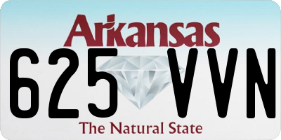AR license plate 625VVN