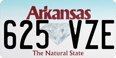 AR license plate 625VZE