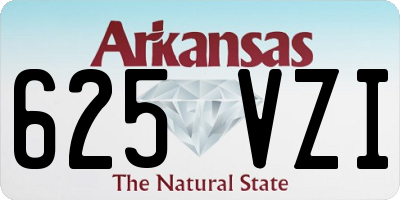 AR license plate 625VZI
