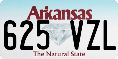 AR license plate 625VZL