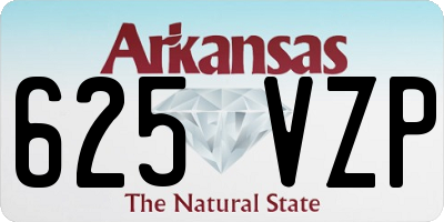AR license plate 625VZP
