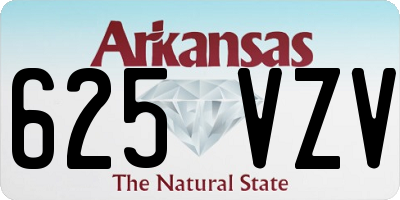 AR license plate 625VZV