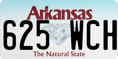 AR license plate 625WCH