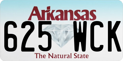 AR license plate 625WCK