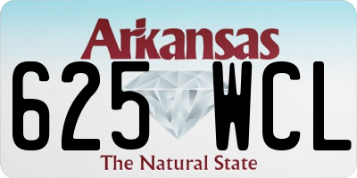 AR license plate 625WCL