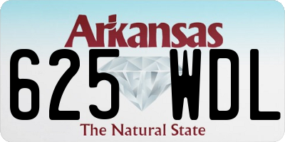 AR license plate 625WDL