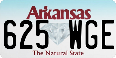 AR license plate 625WGE