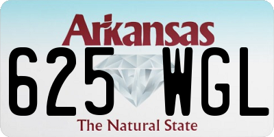 AR license plate 625WGL