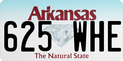 AR license plate 625WHE