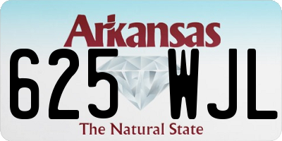 AR license plate 625WJL