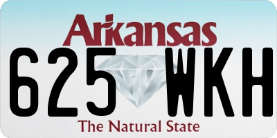 AR license plate 625WKH