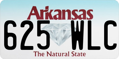 AR license plate 625WLC