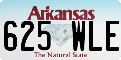 AR license plate 625WLE