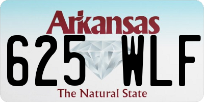 AR license plate 625WLF