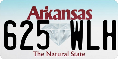 AR license plate 625WLH