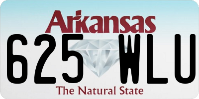 AR license plate 625WLU