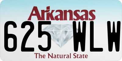 AR license plate 625WLW