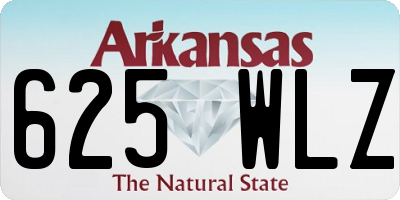 AR license plate 625WLZ