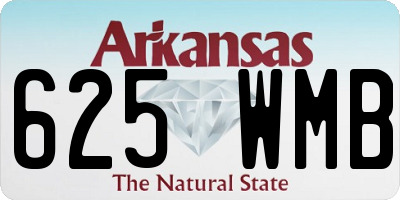 AR license plate 625WMB