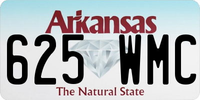 AR license plate 625WMC